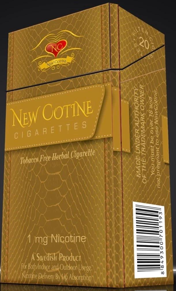 Newcotine Gold cigarettes